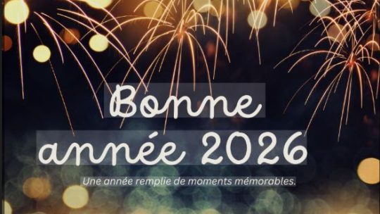 Bonne Année 2026