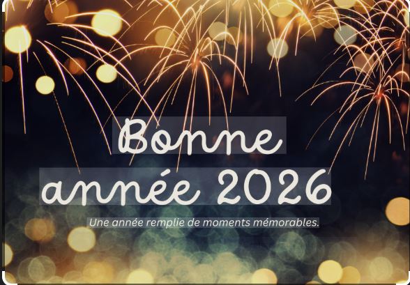 Bonne Année 2026